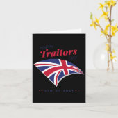 7月 お誕生日おめでとう 裏切り者の日 アメリカ独立 カード (黄色い花)