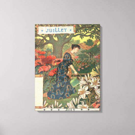 7月 キャンバスプリント (正面)