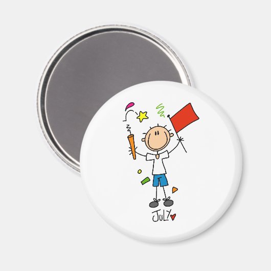 7月 マグネット (正面/裏面)