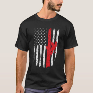 7月Patriotic Gの米国国旗のアルボリスト4日 Tシャツ