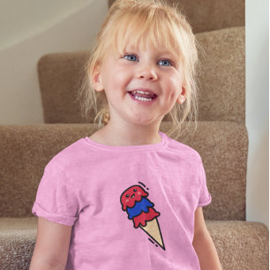 7月Tシャツのスクープ トドラーTシャツ