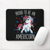 7月Tシャツガールズメリコのアメリコーンユニコーン第4戦 マウスパッド (マウス)
