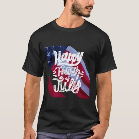 7月Tシャツデザイン愛国第4回祝! Tシャツ (正面)
