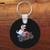 7月Tレックスディノトレックス恐竜モンスタートラックモミ キーホルダー (正面)