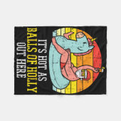 7月Xmaのホリーサンタ夏のクリスマスのホット フリースブランケット (正面(横))