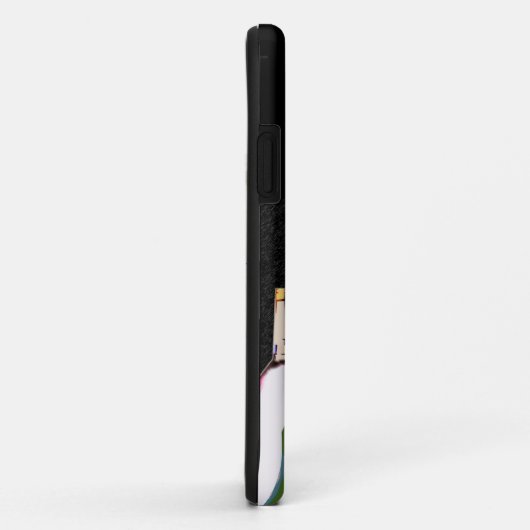 7本のワイン Case-Mate iPhoneケース (裏面/右)