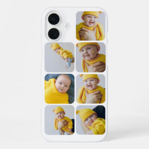 7枚の写真で作るオリジナルフォトコラージュ iPhone 16 PLUSケース