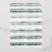 7枚の写真で作るシンプルなコラージュスクリプト　ハッピーホリデー 箔シーズンカード (裏面)