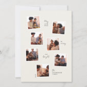 7枚ミニマルの写真のホリデーカード シーズンカード (正面)