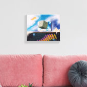 7次元 キャンバスプリント (インサイチュ (リビング))