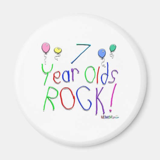 7歳のオールドロック!マグネット マグネット (正面)