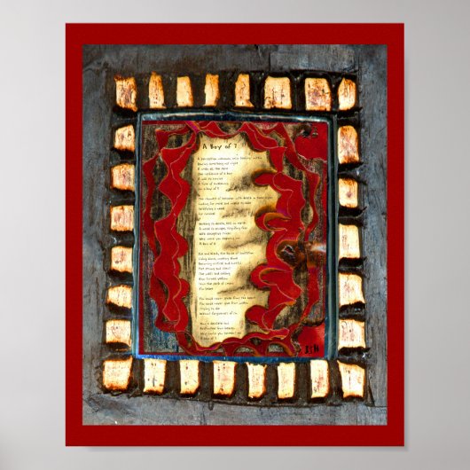 7歳の少年 ポスター (正面)