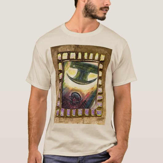 7歳の少年、悪を征服 Tシャツ (正面)