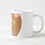 7歳の誕生日おめでとう  ジャンボコーヒーマグカップ (右)