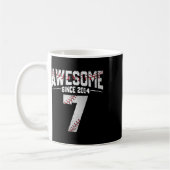 7歳の誕生日おめでとう スケッチボーイズ 20 コーヒーマグカップ (左)
