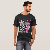7歳の誕生日おめでとう 元気な6歳だったのに今は7歳 Tシャツ (正面フル)