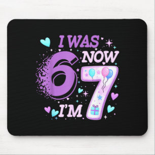 7歳の誕生日おめでとう 6歳だったのに今は7歳 6 67 面白いミーム マウスパッド