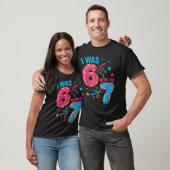 7歳の誕生日は6歳、今は7歳 67歳 子供 男の子 女の子 Tシャツ (ユニセックス)