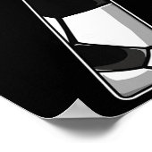 7歳の誕生日サッカー ポスター (角)