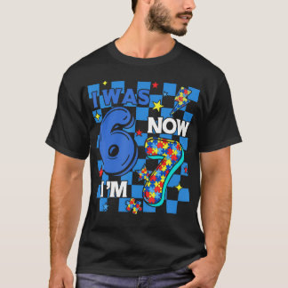 7歳の誕生日 おかげさまで7歳 自閉症 67 Tシャツ