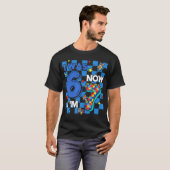 7歳の誕生日 おかげさまで7歳 自閉症 67 Tシャツ (正面フル)