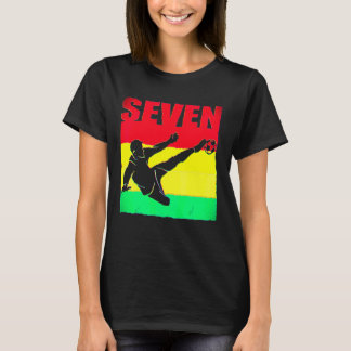 7歳の誕生日 サッカー好きな少年少女へ Tシャツ