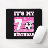 7歳の誕生日 サッカー好き女子のギフト マウスパッド (マウス)