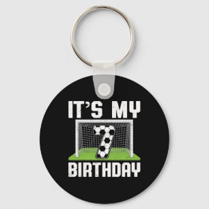 7歳の誕生日 サッカー好き 7歳 キーホルダー