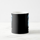 7歳の誕生日 6歳から7歳になりました アイスホッケー コーヒーマグカップ (中央)