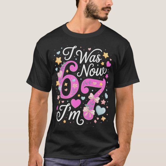 7歳の誕生日 - 6歳だったのに今は7歳 Tシャツ (正面)