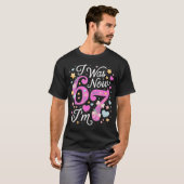 7歳の誕生日 - 6歳だったのに今は7歳 Tシャツ (正面フル)