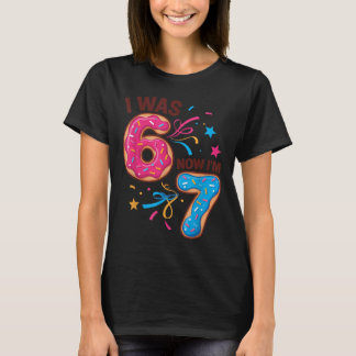 7歳の誕生日 6歳だった今は7歳 67 メンズ レディース キッズ Tシャツ