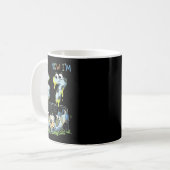7歳の誕生日 6歳だった今は7歳 6 7 サッカー コーヒーマグカップ (正面左)