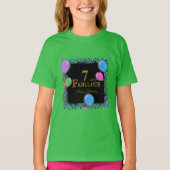7歳の誕生日  Tシャツ (正面)
