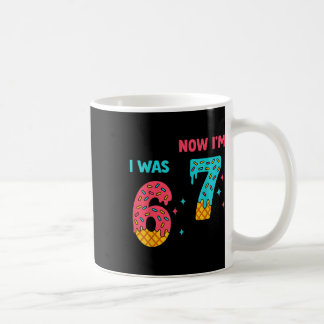 7歳の誕生日Tシャツ 6歳から7歳になりました おもしろい コーヒーマグカップ