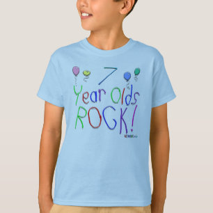 7歳児の石! Tシャツ