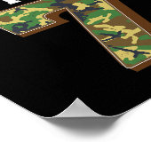 7歳狩り7歳パーティー鹿ハンター ポスター (角)