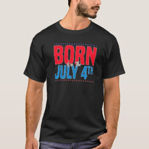 7生まれ月の7月4日4日誕生日Pa Tシャツ