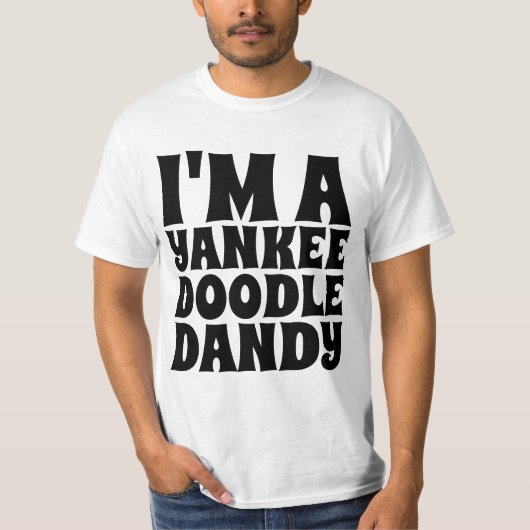 7生まれ月4日に愛国的なメンズのTシャツ Tシャツ (正面)