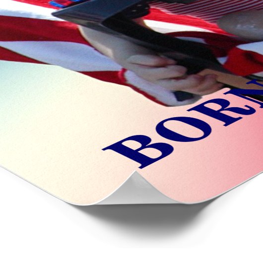 7生まれ月4日に ポスター (角)