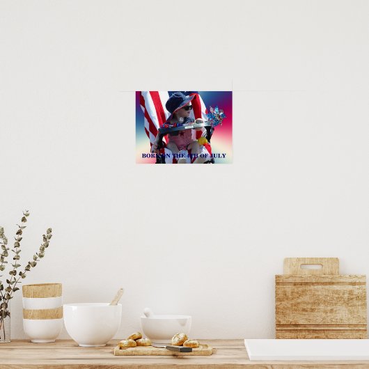 7生まれ月4日に ポスター (キッチン)