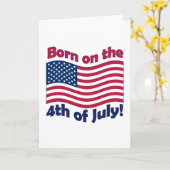 7生まれ月4日のグリーティン グカード カード (黄色い花)