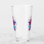 7生まれ月4日ハッピーバースデーお名前 タンブラーグラス (右)