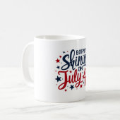 7生まれ月4日マグカップ輝き コーヒーマグカップ (正面左)