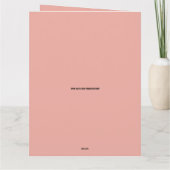 7生まれ月4日誕生日グリーティングカード カード (裏面)