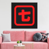 7番日本の七 【奈々】漢字 キャンバスプリント (インサイチュ (リビング))