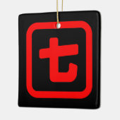 7番日本の七 【奈々】漢字 セラミックオーナメント (左)