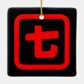 7番日本の七 【奈々】漢字 セラミックオーナメント (裏面)