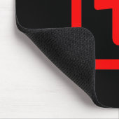 7番日本の七 【奈々】漢字 マウスパッド (コーナー)