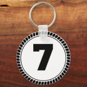 7番目の円 キーホルダー (正面)